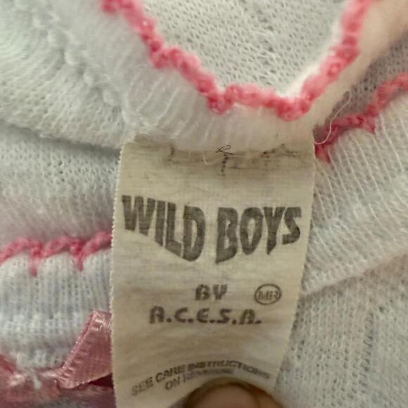 Vintage 80's Youth Size 8-12 Lot of 4 Tank Tee Undershirts White - Picture 3 of 15